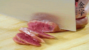 金字火腿、金字香腸、金字臘肉切片。