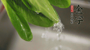 燒一鍋開水，滴一點油，水開后汆燙青菜至斷生即可。