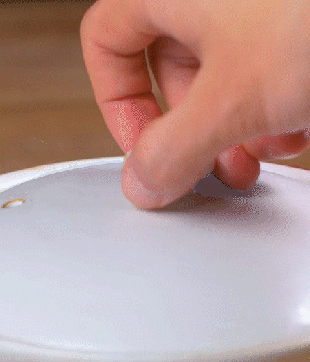 關火后燜5分鐘。