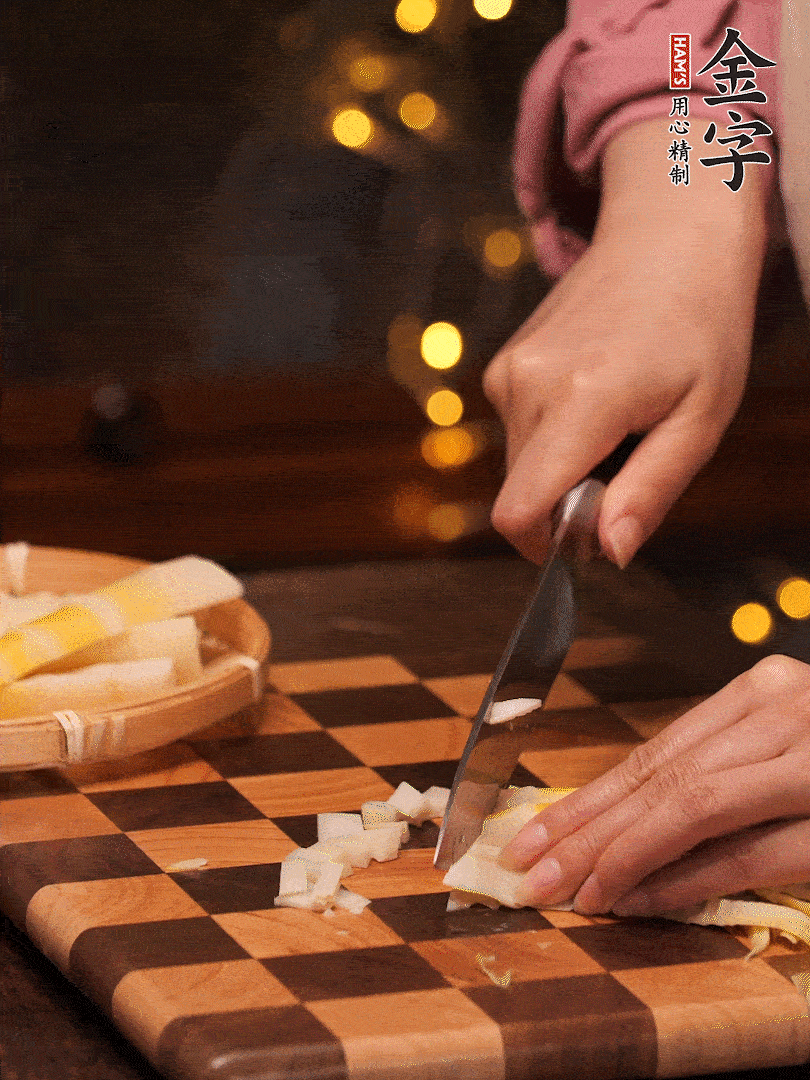 春筍，焯水切