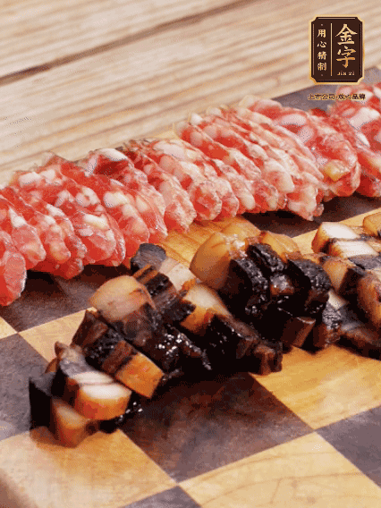 金字二八臘腸、金字醬油肉切薄片